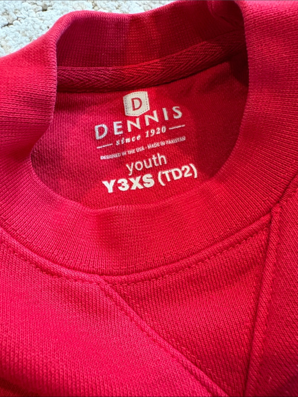 Primrose Uniform Kids' Red Logo Sweatshirt - Picture 2 of 4